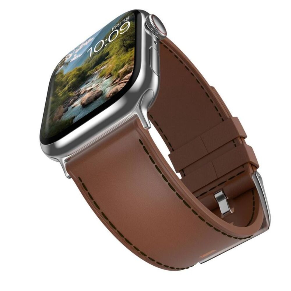 MobyFox - Classic Leather Brown Band - Open Box NEW